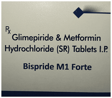 Bispride M Forte 1mg/1000mg Tablet SR