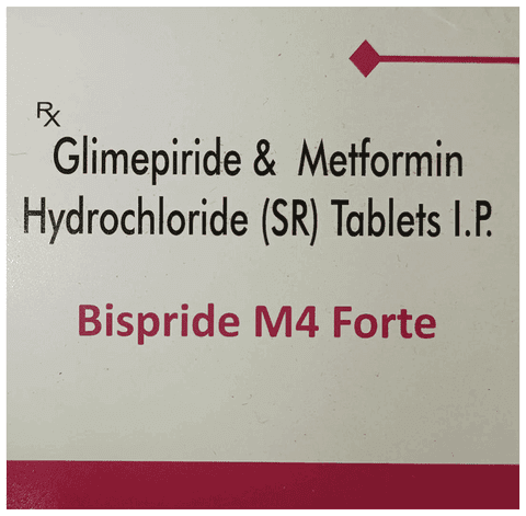 Bispride M Forte 4mg/1000mg Tablet SR