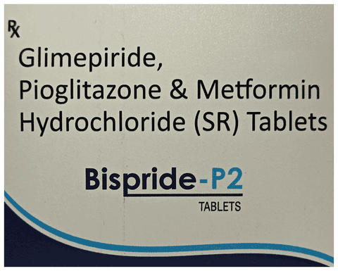 Bispride P 2mg/500mg/15mg Tablet SR