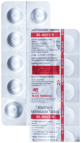BL Hist M 20mg/10mg Tablet