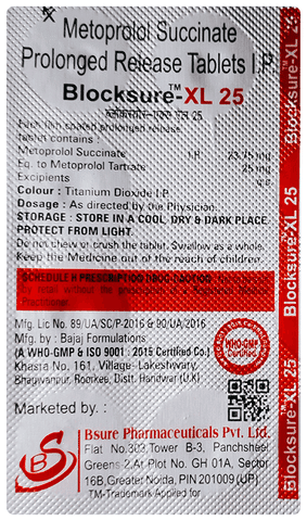 Blocksure-XL 25 Tablet