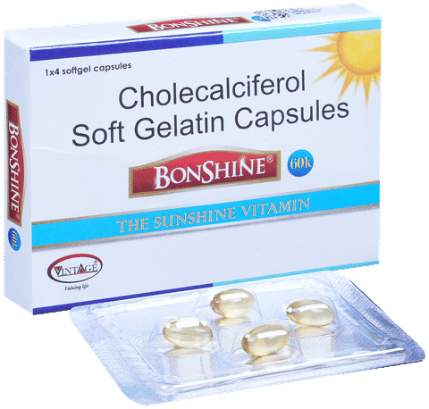 Bonshine 60 K Soft Gelatin Capsule