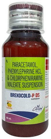 Brexocold-P DS Oral Suspension Orange