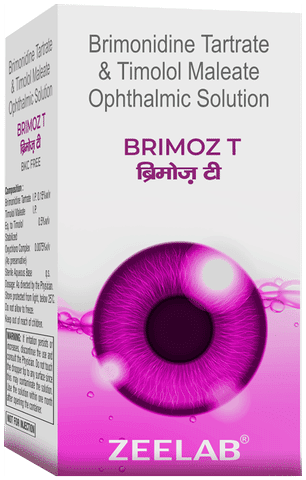 Brimoz T Ophthalmic Solution (BKC Free)