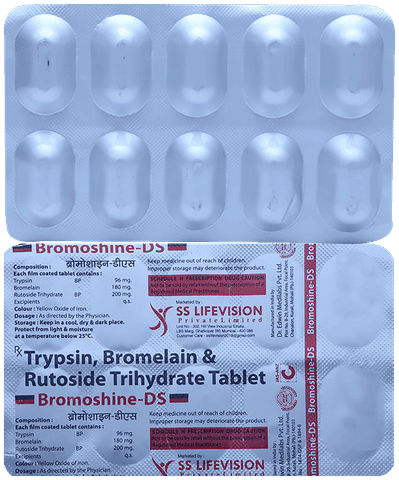 Bromoshine DS 180mg/96mg/200mg Tablet
