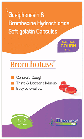 Bronchotuss Soft Gelatin Capsule