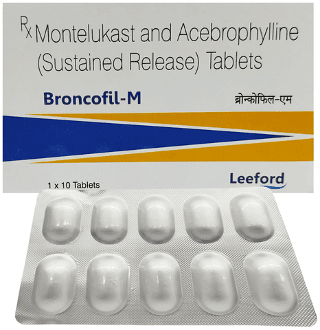 Broncofil M 200mg/10mg Tablet SR