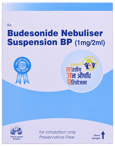 Budesonide Suspension 1mg Nebuliser