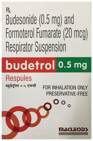 BUDEtrol 0.5mg Respules (2ml Each) Preservative Free