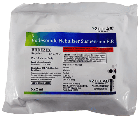 Budezex Respules (2ml Each)