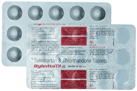 Bylenta CH 40mg/12.5mg Tablet