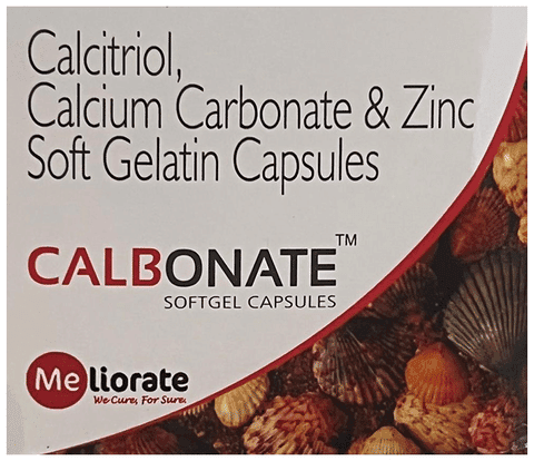 Calbonate Softgel Capsule