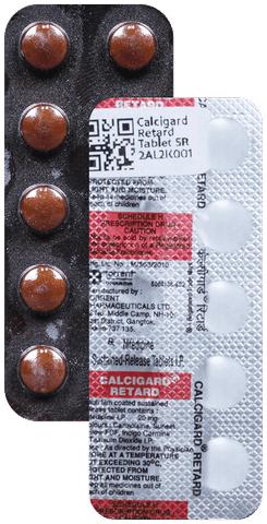 CALCIgard 20mg Retard Tablet SR