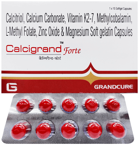 Calcigrand Forte Soft Gelatin Capsule