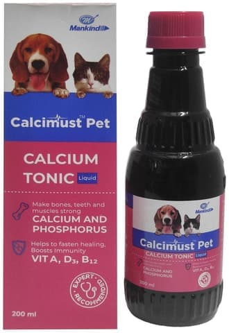 Calcimust Pet Calcium Supplement Liquid