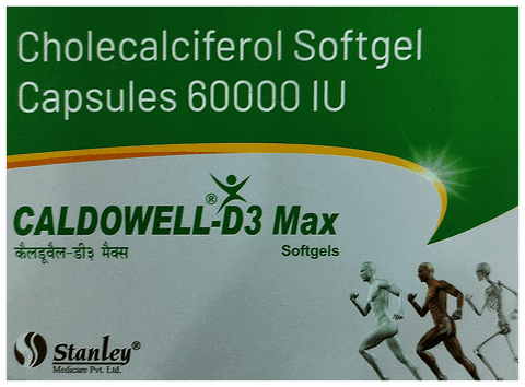 Caldowell-D3 Max Softgel Capsule