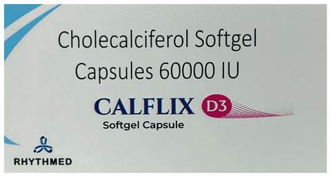 Calflix D3 Softgel Capsule