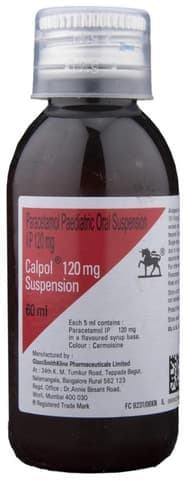 Calpol 120mg Suspension