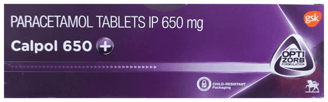 Calpol 650 + Tablet