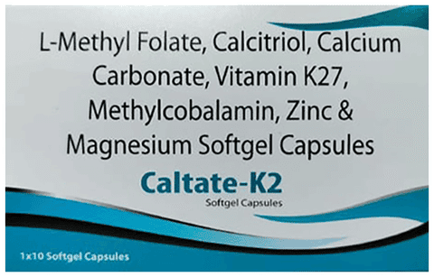 Caltate-K2 Softgel Capsule