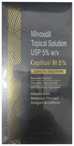 Capihair M 5% Topical Solution Alcohol Free