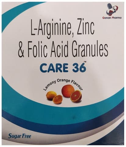 Care 36 Sachet Lemony Orange Sugar Free