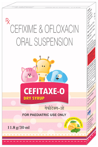 Cefitaxe O Oral Suspension Mango & Peppermint