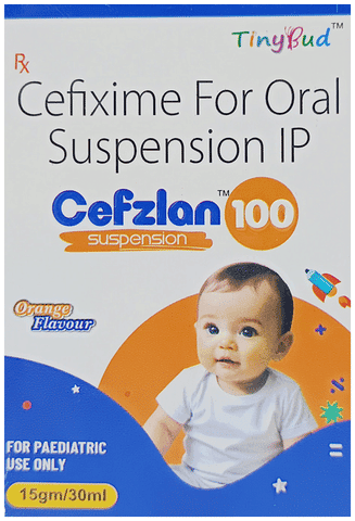Cefzlan 100 Oral Suspension Orange