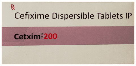 Cetxim 200 Tablet DT