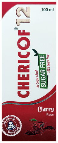 Chericof 12 Oral Suspension Cherry Sugar Free