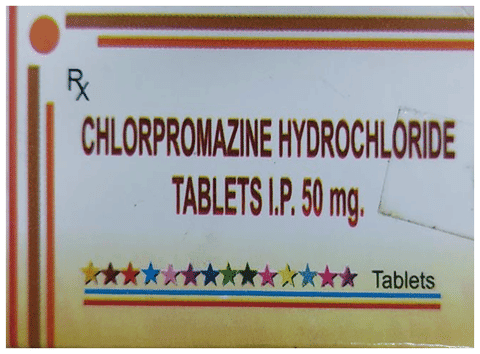 Chlorpromazine Hydrochloride 50mg Tablet