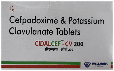 Cidalcef-CV 200 Tablet