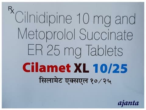 Cilamet XL 10/25 Tablet ER