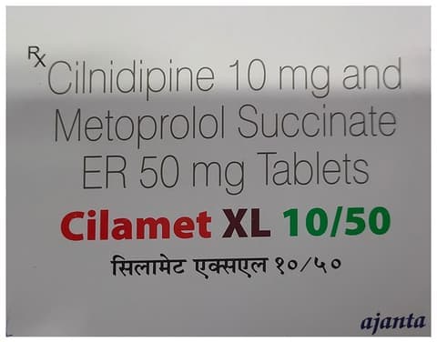 Cilamet XL 10/50 Tablet ER