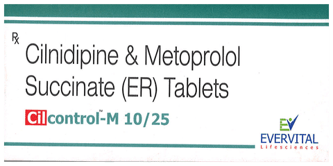 Cilcontrol-M 10/25 Tablet ER