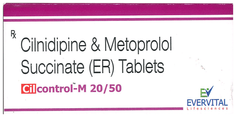 Cilcontrol-M 20/50 Tablet ER