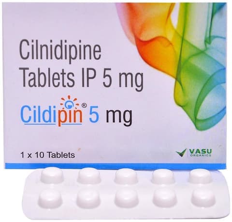 Cildipin 5mg Tablet
