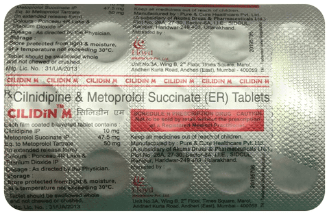 Cilidin M Tablet ER