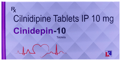 Cinidepin 10 Tablet