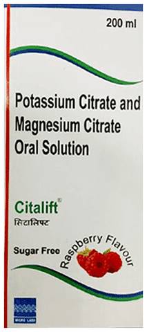Citalift Oral Solution Raspberry Sugar Free
