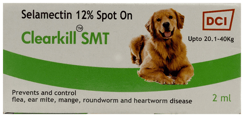 ClearKill Tick & Flea Spot On for Dogs 20.1-40Kg