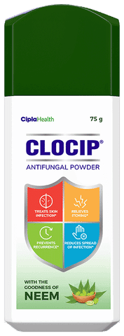 Clocip Antifungal Powder with the Goodness of Neem