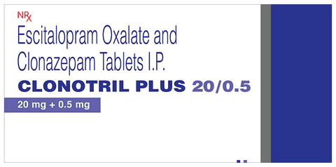 Clonotril Plus 20/0.5 Tablet