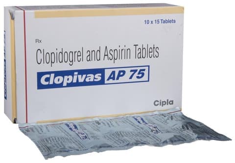 Clopivas AP 75 Tablet