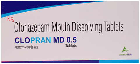 Clopran MD 0.5 Tablet