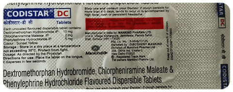 Codistar DC Tablet DT