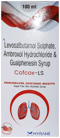 Cofcox-LS Syrup Strawberry Sugar Free