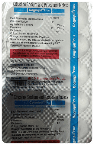 Cognipil Plus Tablet