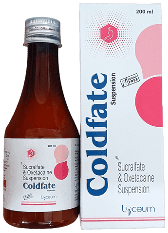 Coldfate Oral Suspension Sugar Free