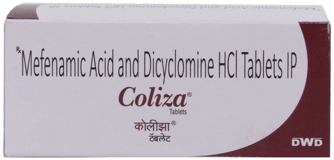 Coliza 10mg/250mg Tablet